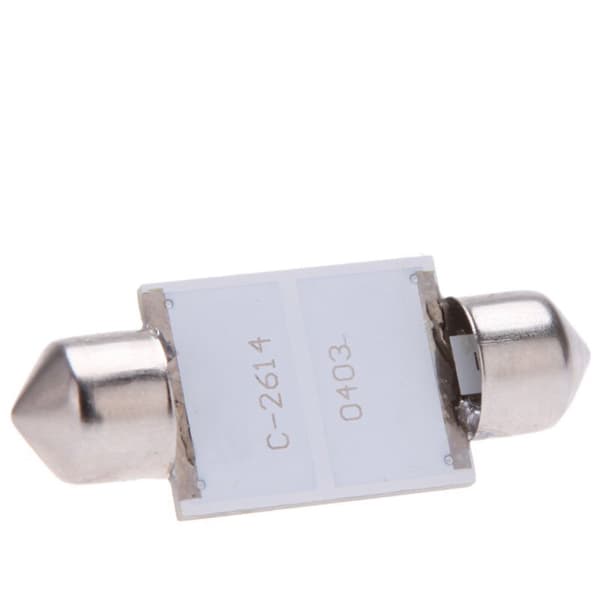3W COB LED Bil Interiör Taklampa DC12V 36mm - Vit