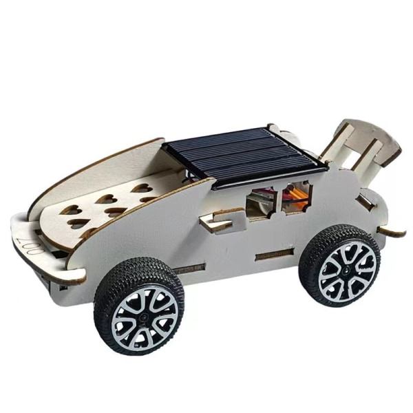 IC DIY trä power bilmodell lärande leksak gåvor för barn