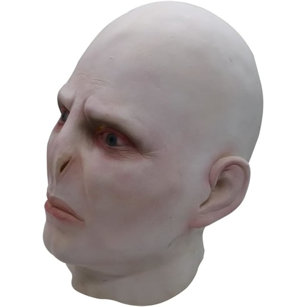 IC film Voldemort med samme hovedbonad skräck skräck kal latex mask Halloween cosplay rekvisita