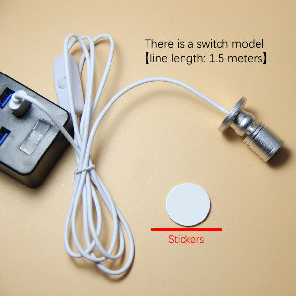 IC Led USB Spotlight Smyckesskåp Showcase Counter Lamp Mini Sp B2