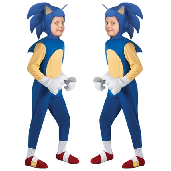 IC Sonic-asu lapselle roolipeli cosplay-vaatteet Sonic Z