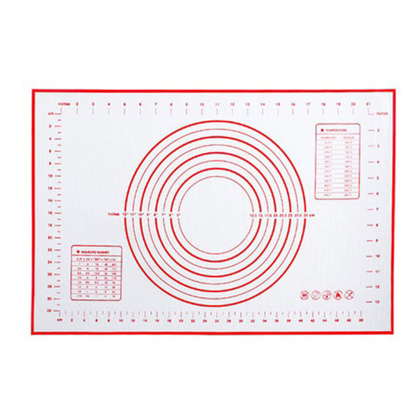 Silikon bakeplate, ekstra tykk stor non-stick bakeplate