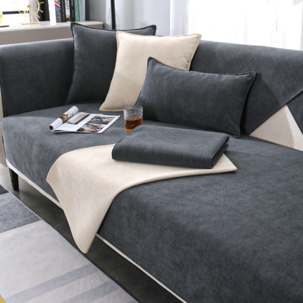 IC Soffetrekk anti-skli vintage design sofa beskyttelse sofa dekke 70*150cm