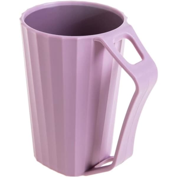 IC Tandbørsteholder, 2 dele plastglas til badeværelsestilbehør