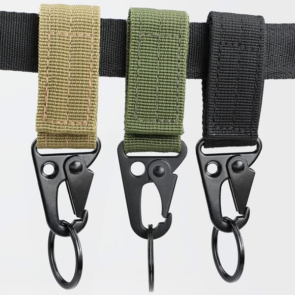 3 st Utomhus Kamouflage Webbing Spänne Reseryggsäck Exter IC