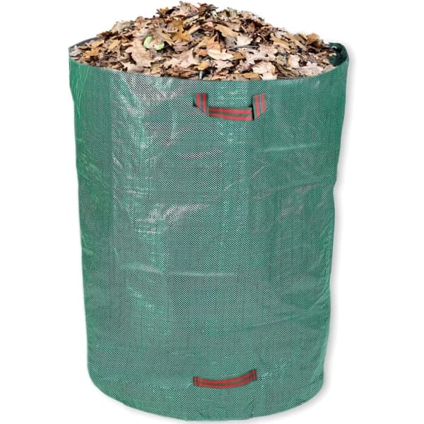 IC 5-pack trädgårdspåsar 300 liter 67 x 85 cm grön robust polypropen tyg