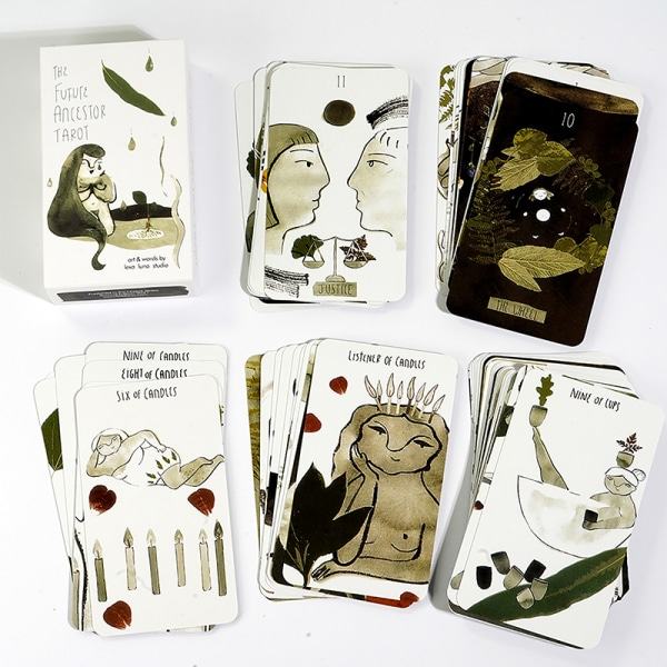 IC Vacker Beauti Tarot Oracle Card Prophecy Divination Deck Par A