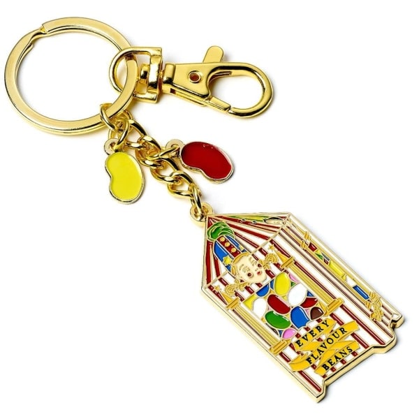 Harry Potter Alle Smags Bønner Charm Nøglering One Size Guld