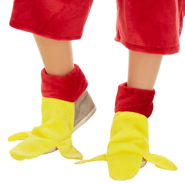 Julens färgglada papegojdräkt för fest MultiColor m