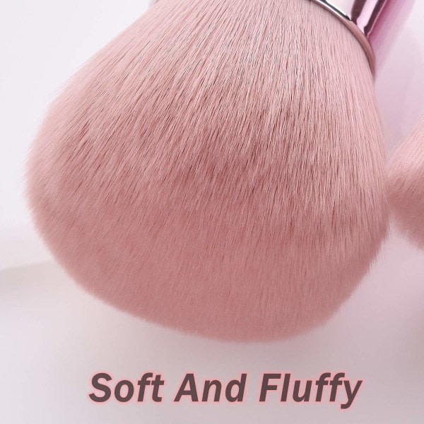 IG Kabuki Powder Brush Multi Purpose Makeup Brushes fluffiga Mjuka rund børste