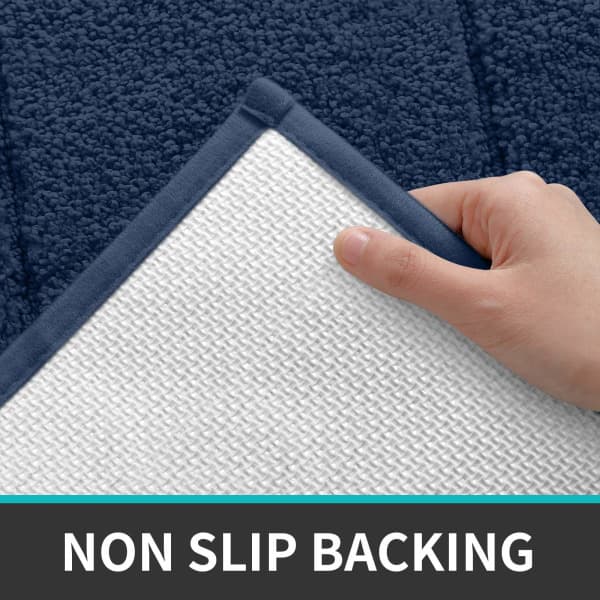 IC Halkfri bademåtte, blød mikrofiber bademåtte, vandabsorberende