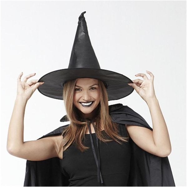 IC 1-pak Halloween kostume heksehat Cap heksetilbehør