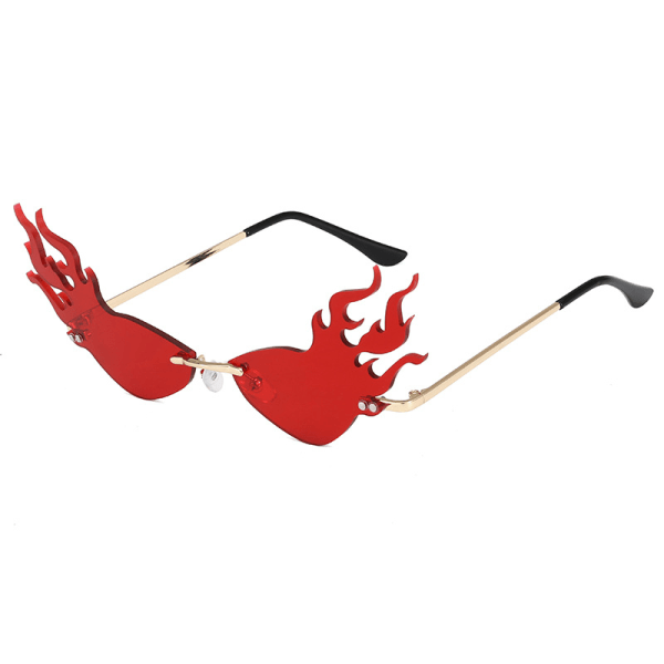 IC Flame Aurinkolasit Uutuus Flame Aurinkolasit Kehyksettömät aurinkolasit (re