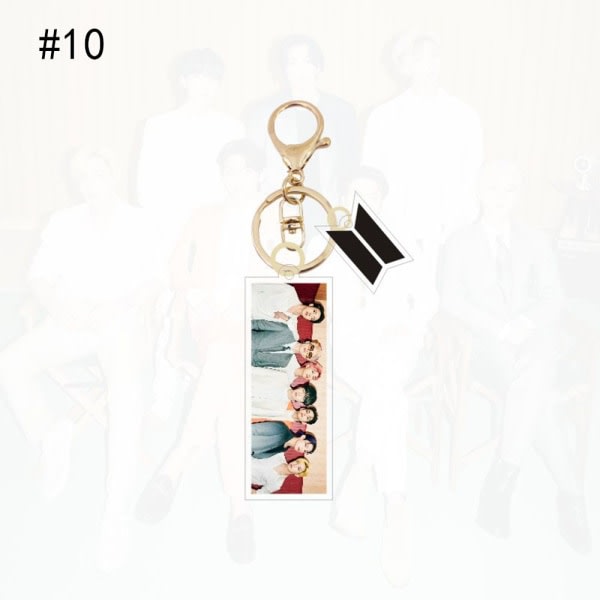 BTS Nøkkelring BTS Album Butter #10 #10 IC