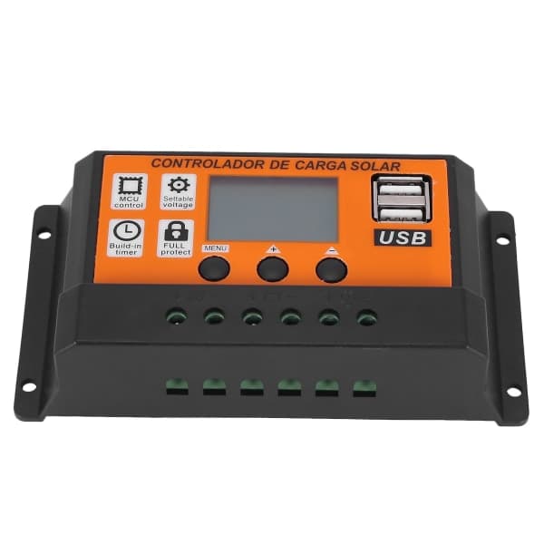 IC 100a MPPT Solcellepanel Regulator Ladningskontroller Autofokus Sporing