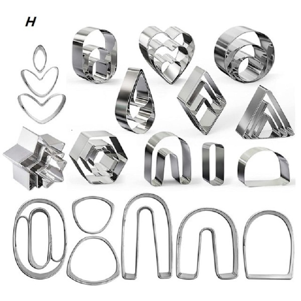 DIY ler øreringe smykker øreringe fremstilling farvet ler tilbehør med opbevaringspose bagside pap 18-piece set
