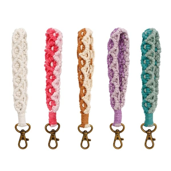 IC Creative rame Armbånd Nøglering DIY Bomuldsreb Ornament Croch A23