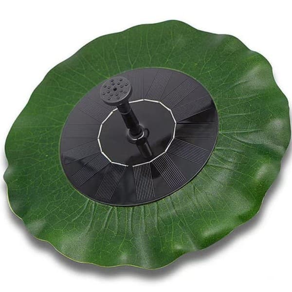 IC 1.4 Waho Leaf Solpaneldriven Dammpump Solfontän Vattenfunktionspump