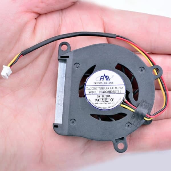 IC 4cm 2PIN - Kabinet Inverter Datakøler CPU-blæser DC-køling 1 1 stk