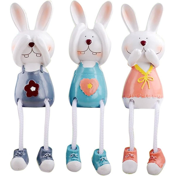 IC 3 stk Bordsskivepynt, Krystallstatuett