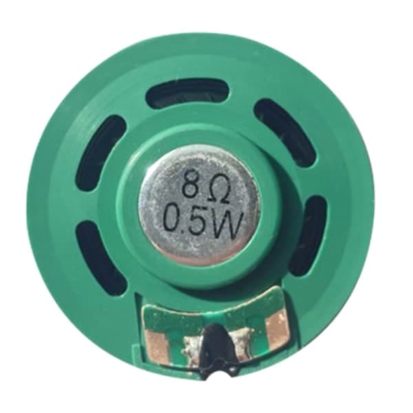 IC 2st 36mm rund grön plastmagnet Elektronisk högtalare Högtalare