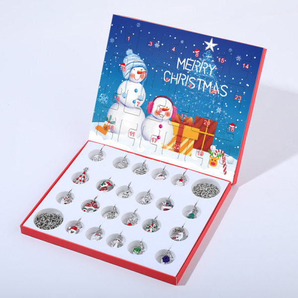 IC Jul adventskalender Armband för flickor 24 dagar DIY