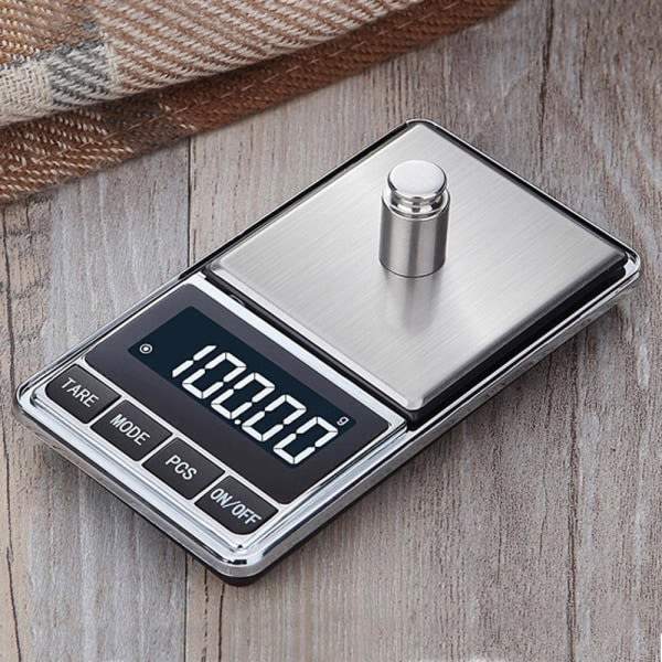 IC Digital Minivæg, 0,1 - 500 gram Sort