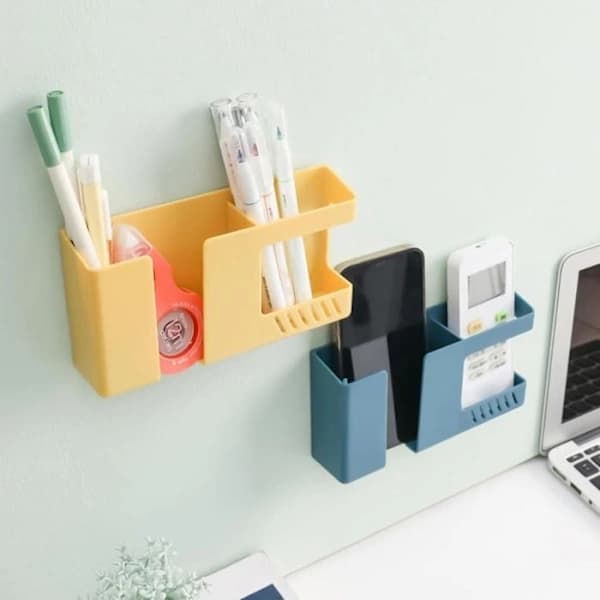 ABS Dustproof Wall Mounted Remote Control Holder, Space Saving Remote Control Case for Home