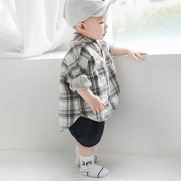 IC En set blå björngrupp baby höst andas lösa M