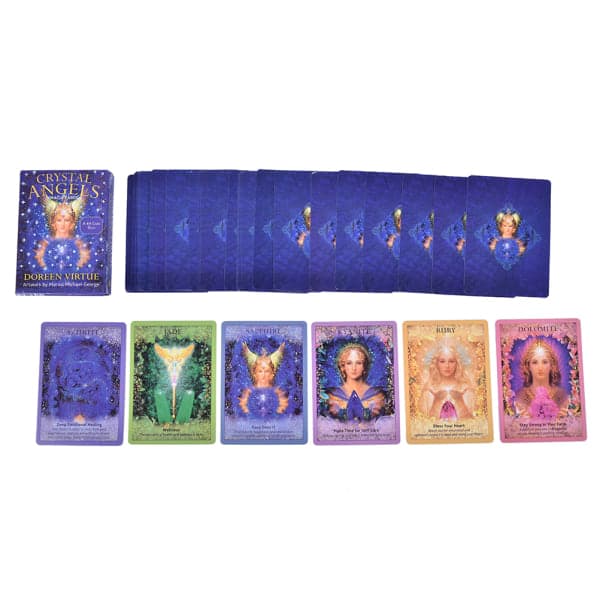 IC Crystal Angel Oracle Cards - Holdbare og stilfulde tarotkort