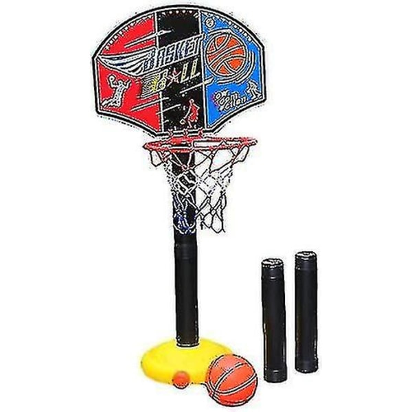 Basketset för barn, pedagogiska leksaker 1.35 meter och 2 bollar