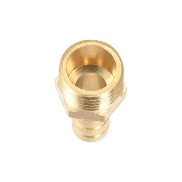Messing Barb Slangefitting Adapter Konnektor 8mm Barb x 1/4\" G Han 5 stk