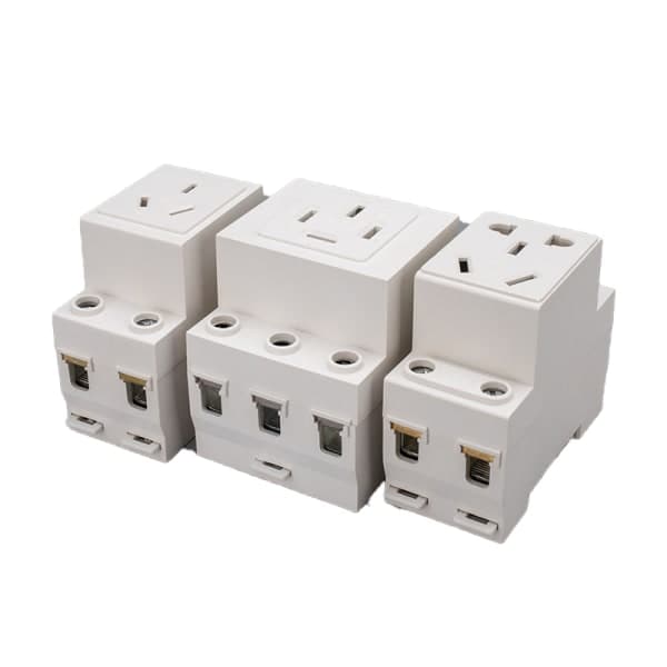 IC AC30 Typ Rail Mount AC Ström 10/16/25/32A 250V 2/3/4-stiftskontakt A4