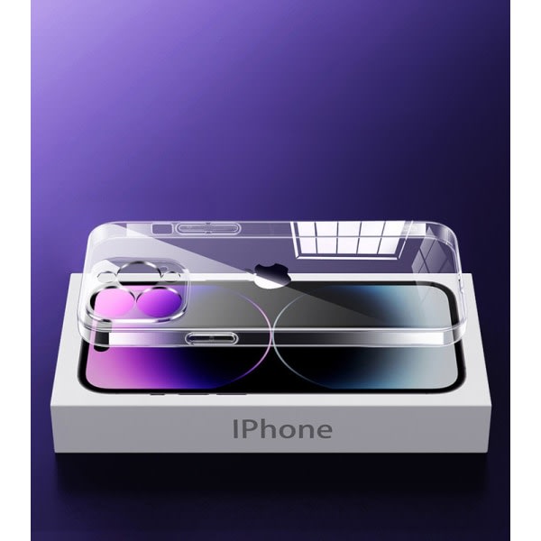 IC 3 kpl Ohut TPU-kuori iPhone 15 -sarjalle Läpinäkyvä Läpinäkyvä iPhone15 plus