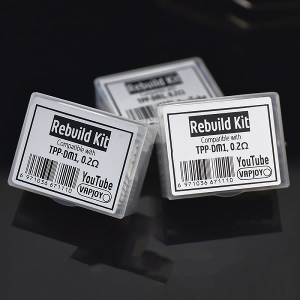 IC DIY Ombygningskit TPP DM1 0,2ohm Mesh Coil Modstand Opvarmningstråd 1Set