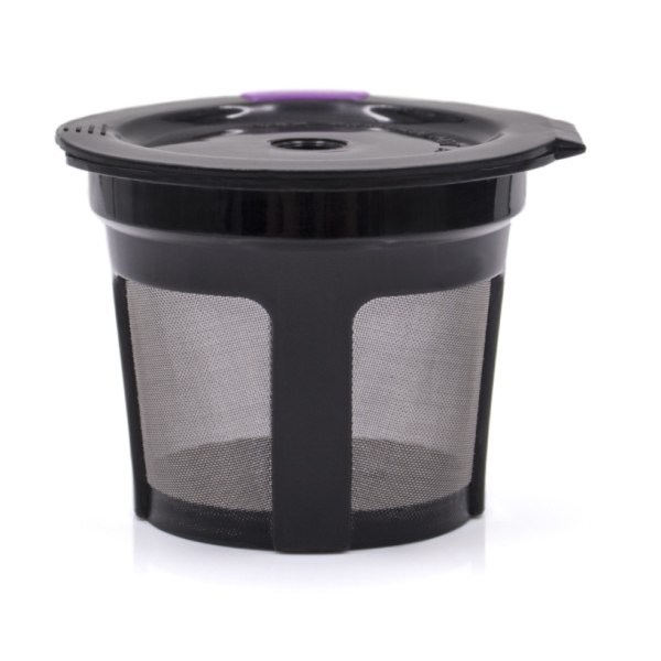 IC Gjenbrukbare K-kopper for Keurig, gjenbrukbare pods i rustfritt stålnett som er kompatible med Keurig 1.0 eller 2.0