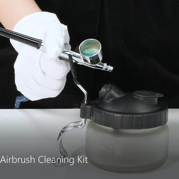 IC Airbrush Airbrush rengöringskruka med hållare