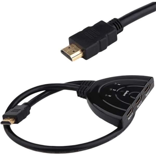 IC HDMI Switch, 3-vägs Svart