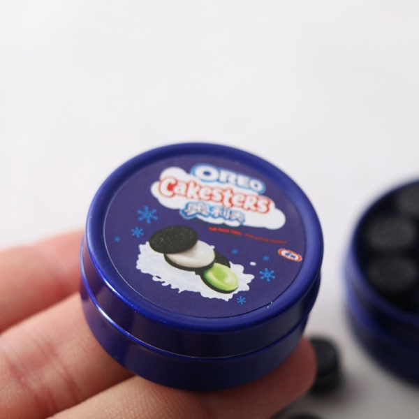 IC 1:12 Dockhus Miniatyrkakor Box Choklad Snacks Box Kök