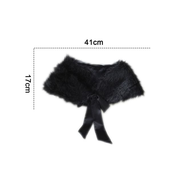 IC Blomsterpige Wrap Cape Bryllup Brudepige Tippet Stole