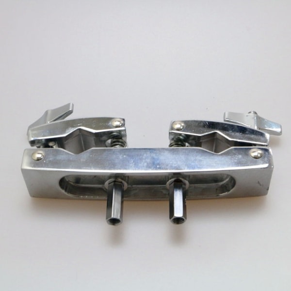 IC Silver Multi-Clip, justerbar Quick-Release Multi-Clip-struktur, tillverkad av högkvalitativt rostfritt stål, cymbalstativ stativ stativ stativ