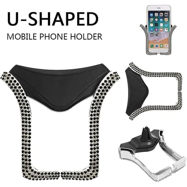 IC Universal Biltelefonholder Bling Biltelefonholder U-formet