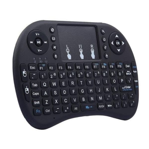 IC Trådløst Mini-tastatur - QWERTY (Sort) Sort