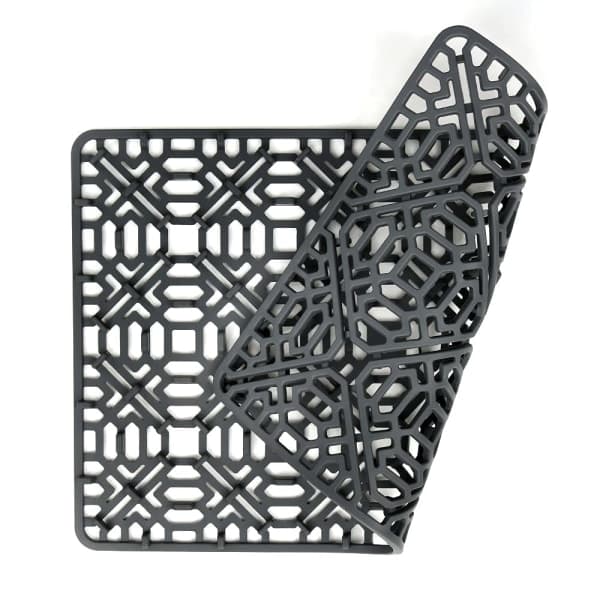 Silikon Diskmatte - 40 x 27 x 1,2 cm - Diskmatte til Afvaskning