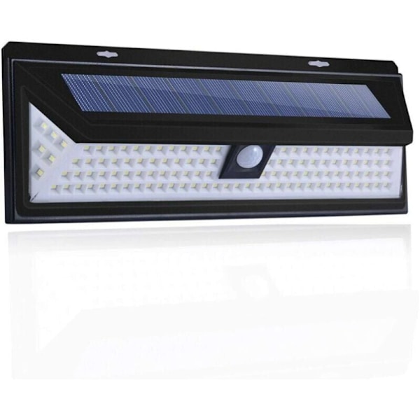 Solar Væglampe - 118 LED Solcellelampe 1000 Lumen Væglampe PIR Bevægelsessensor IP65 Vandtæt Udendørs Have..DEBUNS