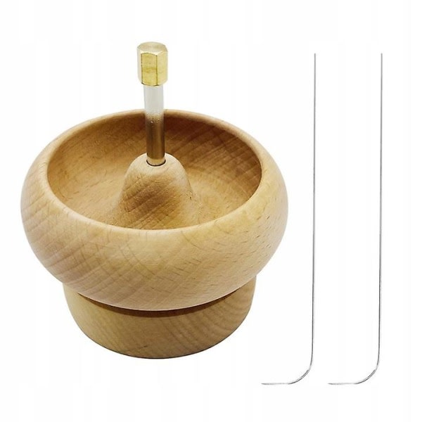 IC Pärlsnurra, träpärlsnurra för smyckestillverkning, gör-det-själv-tillverkning pärlsnurrasats String pärlsnurra Loader Crafting Tool