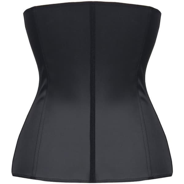 IC Latex Slimmad Midja Cincher Korsett för Kvinnor Platt Mage