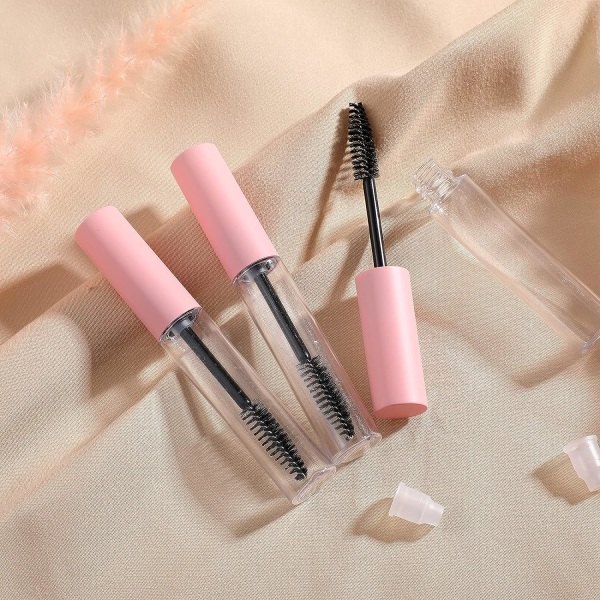 10 kpl Tom Mascara -putki ripsiharjalla Muovi Eyeliner -putki Säiliö Täytettävä (10 ml)