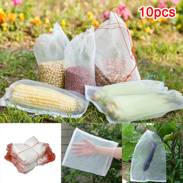 IC Netposer Havefrugt Barriere Cover til Drue Figen Veget 15x25cm