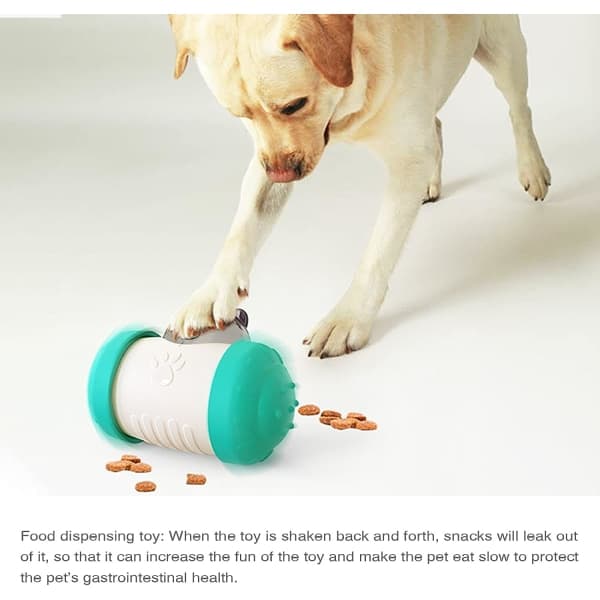 IC Pet Cup Foderdispenser Legetøj Hund Kat Lækkende Mad Interaktivt Puslespil